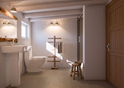 Baño habitación clásica